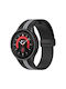Samsung Galaxy Watch 5 5 Pro 4 Armband Flexibles Silikon Zweifarbig Grau Grau