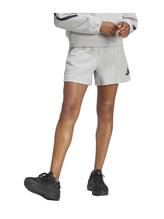 Z.N.E. Women's High-waisted Sporty Shorts Gray