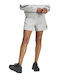 Z.N.E. Women's High-waisted Sporty Shorts Gray