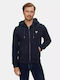 Sweatshirt with Hood Navy Blue