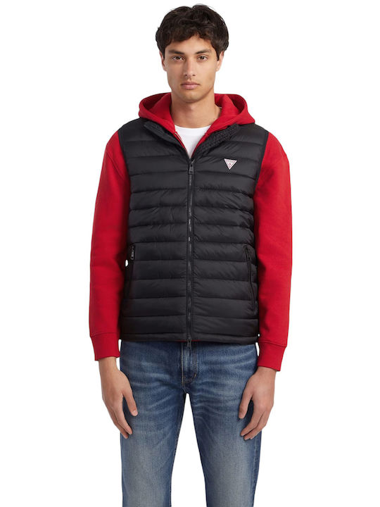 Guess Men's Sleeveless Puffer Jacket Black