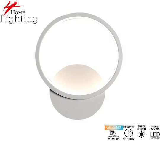 Home Lighting Lampă de perete LED Alb 20x6x20cm Home Lighting Lampă de perete LED Alb 20x6x20cm