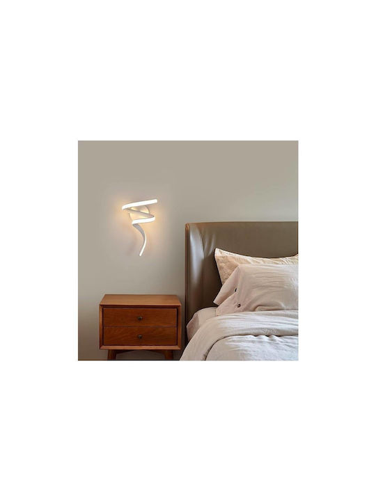 Home Lighting Modern Lamp Wall with Integrated LED and Warm White Light 23cm