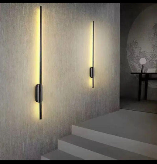 Home Lighting Lămpi De Perete LED Negru 80x6x80cm Home Lighting Lămpi De Perete LED Negru 80x6x80cm