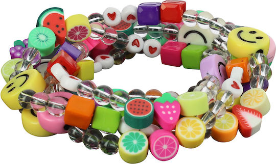 Handykette Schmuck Smiley Früchte 110cm Smile Kollektion Mehrfarbig