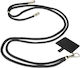 Avizar Lanyard Nylon Braided 80cm Black