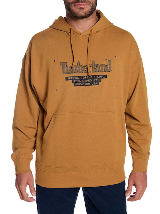 Timberland Logo Herren Sweatshirt Gelb