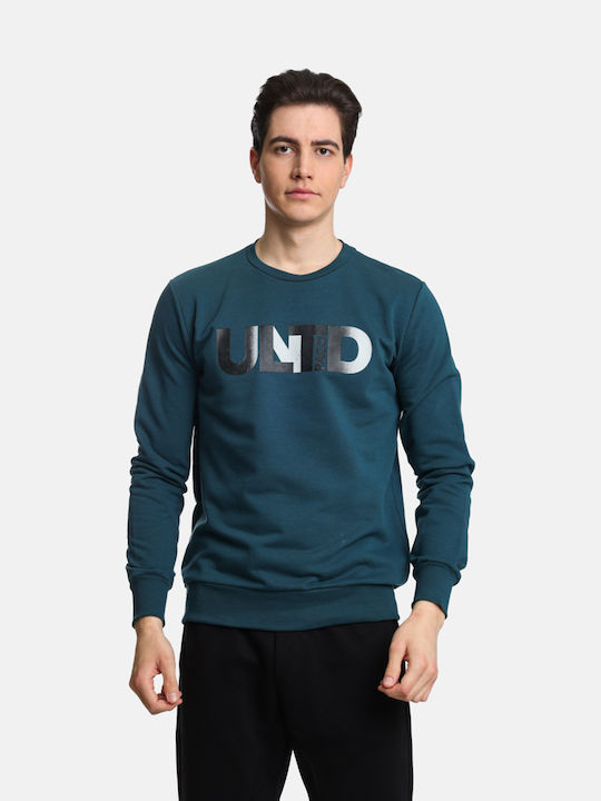 Paco & Co Herren Sweatshirt Petrol