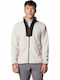 Men's Fleece Cardigan Beige