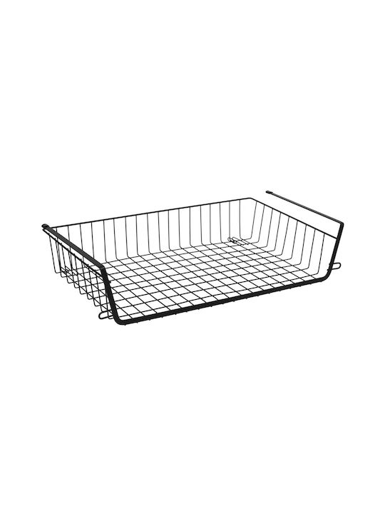 5Five Κρεμαστό Ράφι F-V Μεταλλικό 51.5x30x11.5εκ. Μαύρο