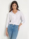 Guess Women's Long Sleeve Shirt White