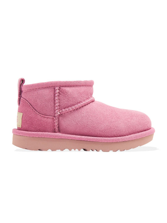 Ugg Australia Classic Kids Boots with Zipper Pink