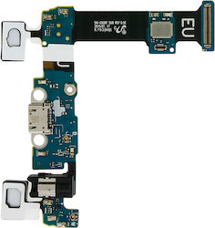 Док конектор Micro-usb порт + Micro + жак Samsung Galaxy S6 Edge Plus