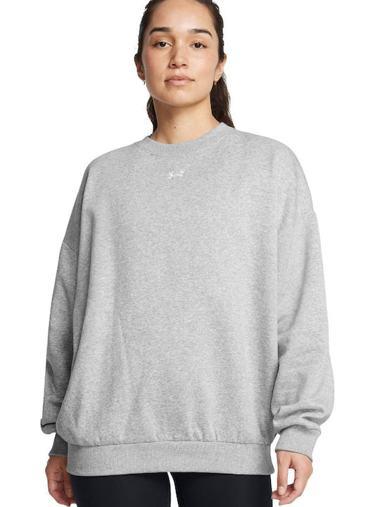Under Armour Rival Long Women's Sweatshirt Gray