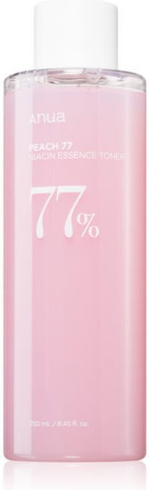 Anua Peach 77 Niacin Essence Facial Toning Liquid with Ceramides Vitamin C & Niacinamide 250ml