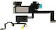 Clappio Internal Speaker Iphone 12 12 Pro Proximity Sensor Black