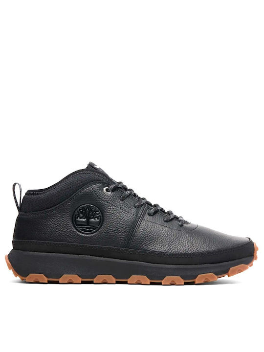 Timberland Trail Piele Negru Ghete barbati