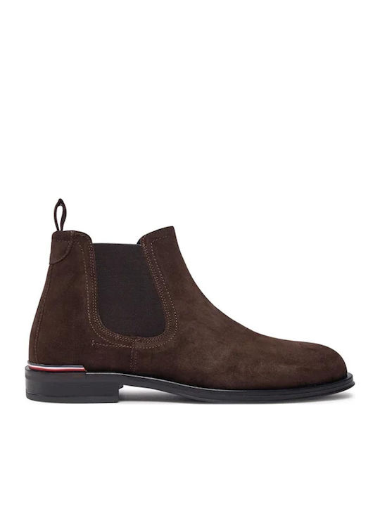 Wildleder Braun Chelsea Stiefeletten