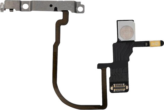 Clappio Button Iphone Xs Replacement Power Flash Black