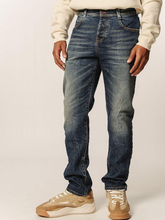 Edward Jeans Men's Jeans Pants in Straight Line Blue