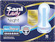 Sani Night Γυναικείες Σερβιέτες Ακράτειας 10τμχ