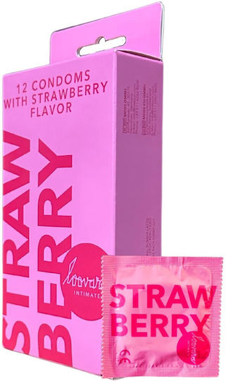 Loovara Condoms Strawberry 12pcs