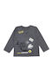 Kinderhemd Langarm Grey Jurrasic World