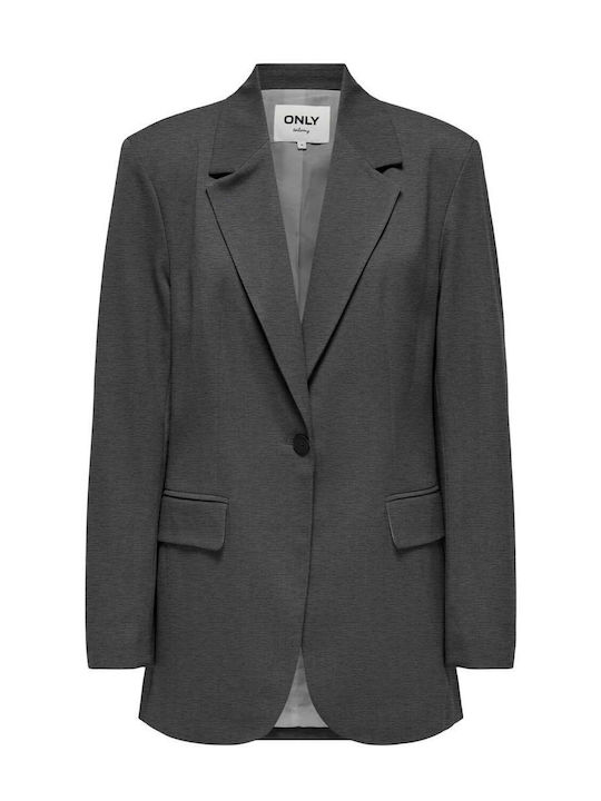 Only Women's Blazer Phantom