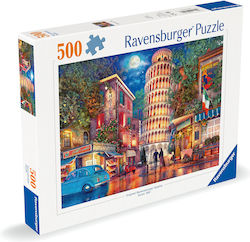 Streets Of Pisa Puzzle 2D 500buc Streets Of Pisa Puzzle 2D 500buc