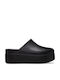 Crocs Dylan Platform Γυναικεία Σαμπό Μαύρα 209869-001