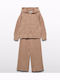 Kids' Set with Pants Winter 2pcs Coffee
