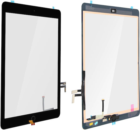 Touch Screen Ipad 9.7 2017 Ipad 5 Replacement Window Frame Black