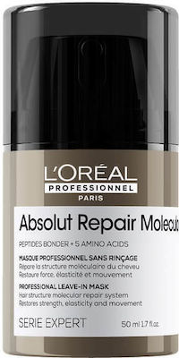 L'Oreal Paris Absolut Repair Molecular Professional Leave-in Hair Mask Color Protection 50ml