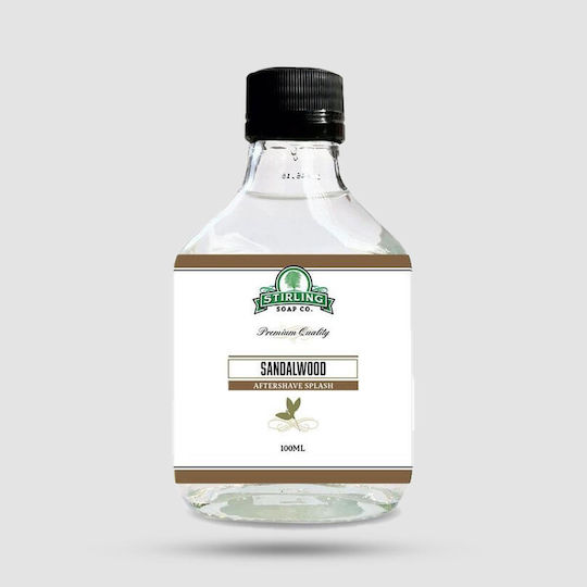 Aftershave Lotion Stirling Soap Company Σανδαλόξυλο 100ml