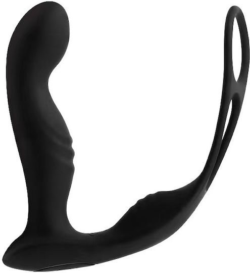 Passion Labs Vibrating Cock Ring Schwanz Silikon Schwarz