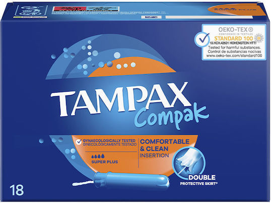 Tampax Tampons with Applicator 18pcs