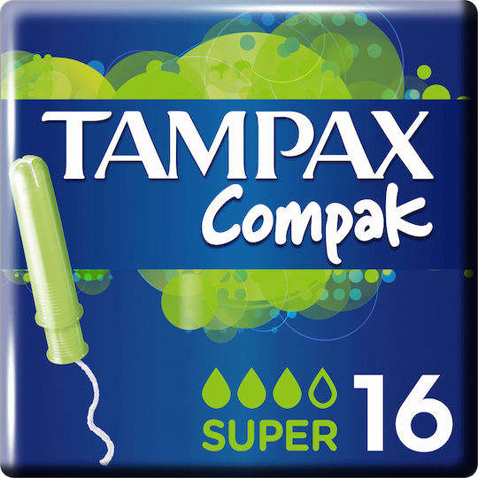 Tampax Tampons with Applicator for Heavy Flow 16pcs