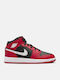 Air  1 Kids Sneakers High Red