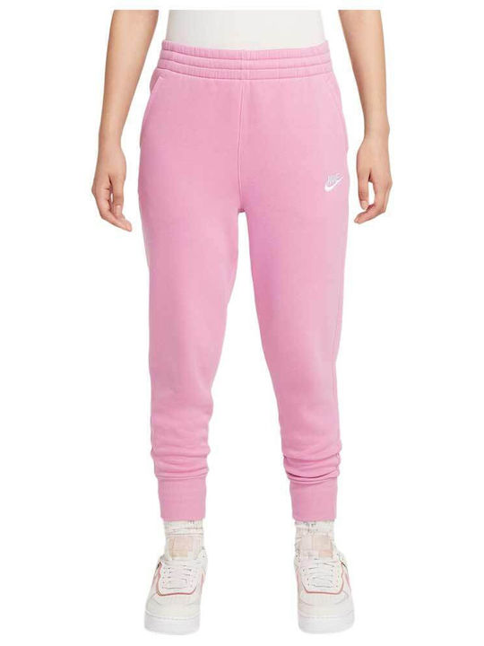 Nike Kids Sweatpants Fuchsia Sportswear Club