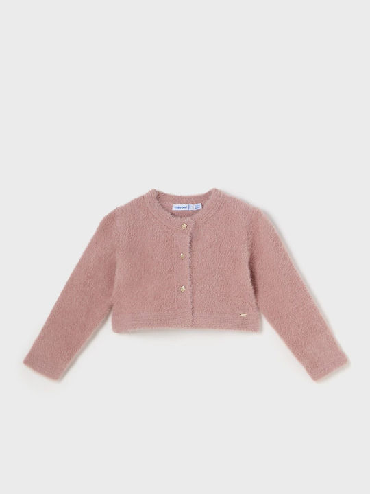 Mayoral Kinderstrickjacke Gestrickt Rosa