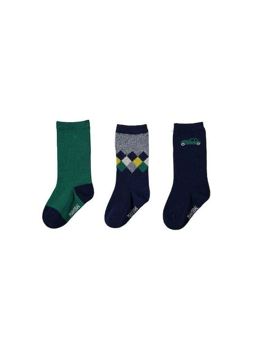 Mayoral Kids' Socks Blue 3 Pairs