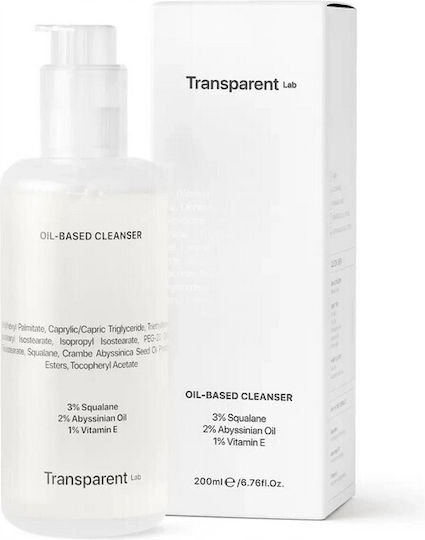 Transparent Lab Face and Eye Cleansing Oil with Moisturizing and Antioxidant Action 200ml