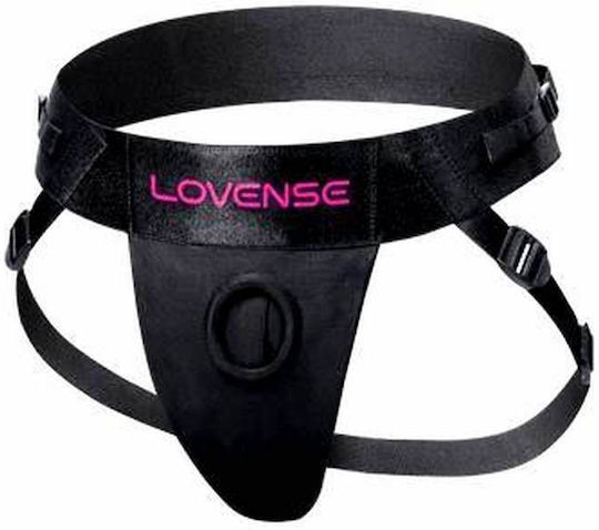 Lovense Strapless Strap On με Dildo σε Μαύρο Χρώμα