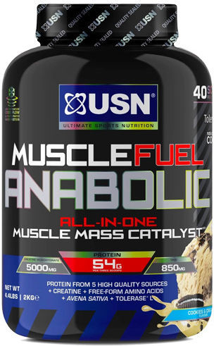 USN Muscle Fuel Anabolic με Κρεατίνη & Γεύση Cookies & Cream 2kg