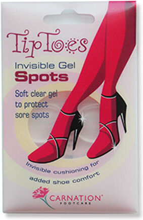 Carnation Footcare – Vârfuri de Degete Confortabil Relief în Interiorul Pantofului 6 Puncte de Gel