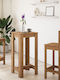 Table Bar Wooden Coffee 51x50x103.5cm