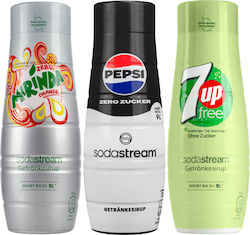 3x Sodastream 7up Free Sirup Konzentrat + Pepsi...