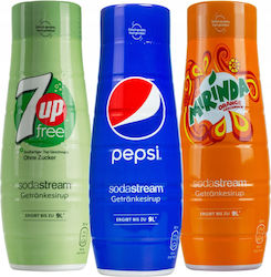 3x Sirop concentrat Sodastream 7up Mirinda Pepsi