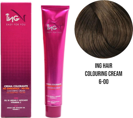 ING Temporary Hair Dye 6.00 Dark Blonde Intense 100ml