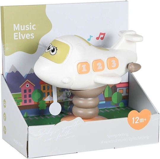Bebe Stars Fahrzeug Swing Airplane mit Sounds für 12++ Monate